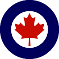 Cocarde de l'Aviation royale canadienne[258].