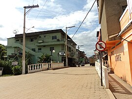 Rua Joaquim Dias de Moura, no centro da cidade