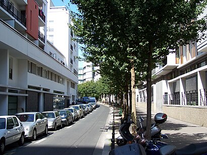 Comment aller à Rue Georges Duhamel en transport en commun - A propos de cet endroit