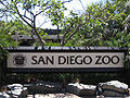 San Diego Zoo sign