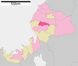 Lokasi Sabae di Prefektur Fukui