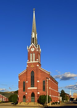 Saint Mary of the Annunciation (Gereja Portsmouth, Ohio) - eksterior 2.jpg