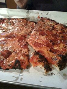 New Haven pizza, "apizza" Sally'sPizza.jpg