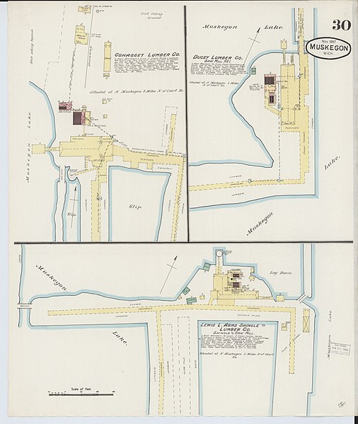 File:Sanborn Fire Insurance Map from Muskegon, Muskegon County, Michigan. LOC sanborn04122 002-30.jpg