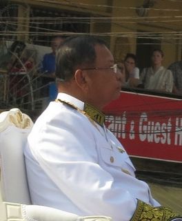 <span class="mw-page-title-main">Say Chhum</span> Cambodian politician