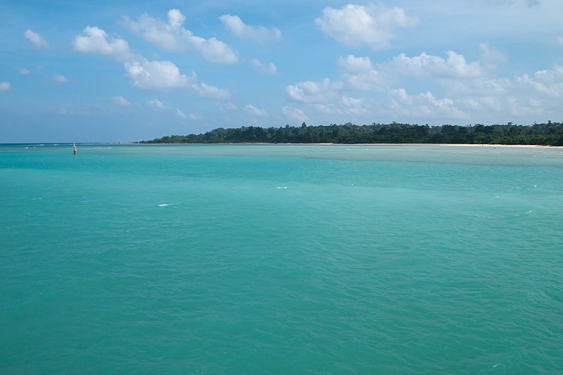 File:Shaheed Island, Andamans, Bay, Turquoise water.jpg
