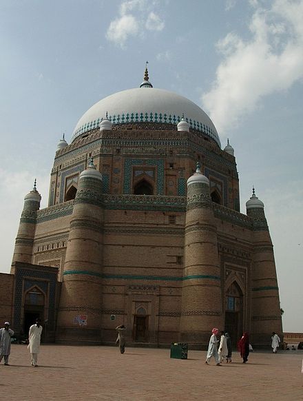 Mausoleum of Shah Rukne Alam, one of the most eminent saints within the Sufi tradition of Islam.