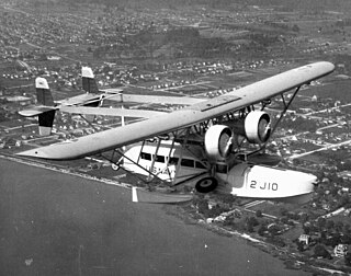 Sikorsky S-41 amphibious flying boat airliner designated by the U.S. Navy as RS-1