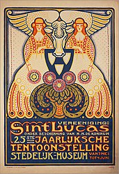 Sint Lucas 25ste Jaarlijksche Tentoonstelling. Stedelijk Museum, 1897