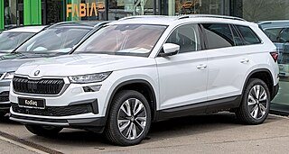 <span class="mw-page-title-main">Škoda Kodiaq</span> Mid-size crossover produced by Škoda