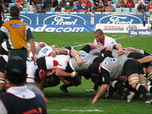 Sharks playing Cats (now Lions) in 2006 Skrum.jpg