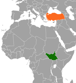 <span class="mw-page-title-main">South Sudan–Turkey relations</span> Bilateral relations