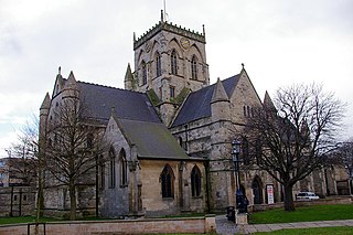 Grimsby Minster Church in North East Lincolnshire, England