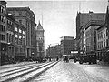 State Street looking east as it did prior to the Plaza.