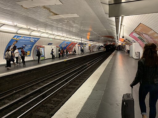 Station Mtro Cadet Ligne 7 Paris 3