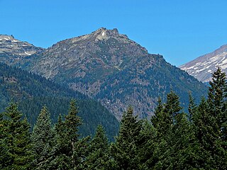 Stevens Peak mountain in Washington, United States