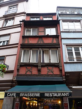 Illustrasjonsbilde av artikkelen Maison på 22, rue Gutenberg i Strasbourg