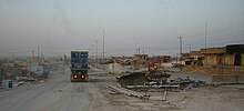 Street view of Rawah, Iraq (2006) Street with truck in Rawah, Iraq 2020-05-25.jpg