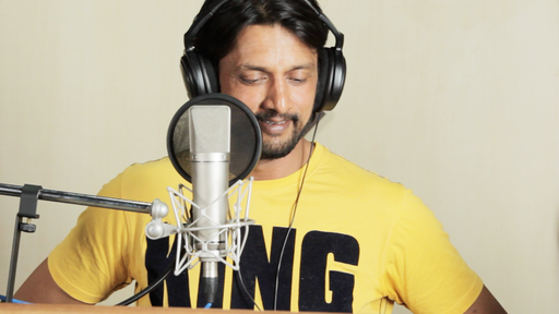 Sudeep - TeachAIDS Recording Session