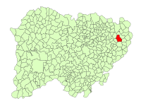 Lokalizacja Villar de Gallimazo