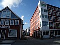 Tórshavn Faroe Islands, Miðlahúsið and Hotel Tórshavn.JPG