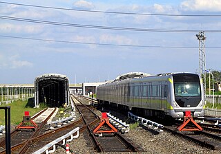 <span class="mw-page-title-main">Line 2 (Tianjin Metro)</span> Metro line in Tianjin, China