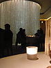 The curtained off Table Lumière at Alain Ducasse at the Dorchester