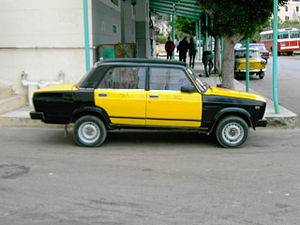 Taxi, Alexandrië (Lada)