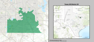Texas US Congressional District 30 (depuis 2013).tif
