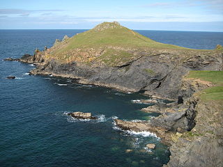 The Rumps hillfort in Cornwall