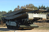 The Titan Armoured Vehicle Launcher Bridge (AVLB) on display at the Medium Capability Demonstration Day at Bovington Camp. MOD 45147374.jpg