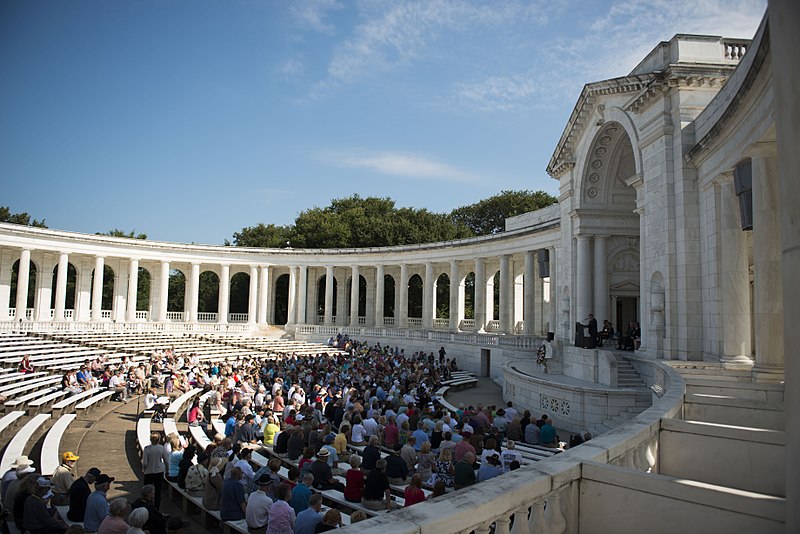 File:The Vietnam Helicopter Pilots Association Living Tree Memorial Dedication takes place in Arlington National Cemetery (20956422585).jpg