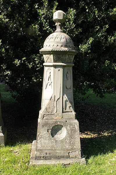 File:The grave of John Lessels, Dean Cemetery.jpg