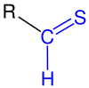 General structural formula of thioaldehydes