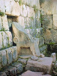 Temple of Eshmun Ancient temple to the Phoenician god of healing in Lebanon