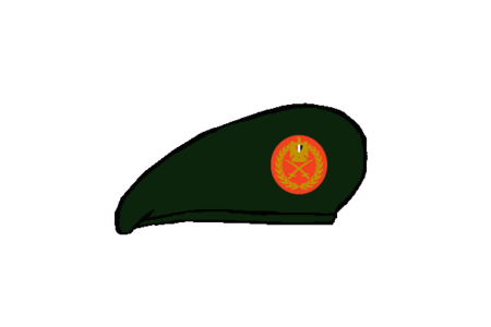 Thunderbolt General Beret - Egyptian Army.png