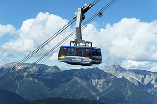 Tyrolean Zugspitzbahn gondola