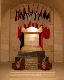 Lannes' tomb in the Panthéon (Source: Wikimedia)