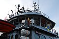 English: Norwegian Coastguard ship KV Tor, a Norne-class coastguard, in Bergen, Norway.