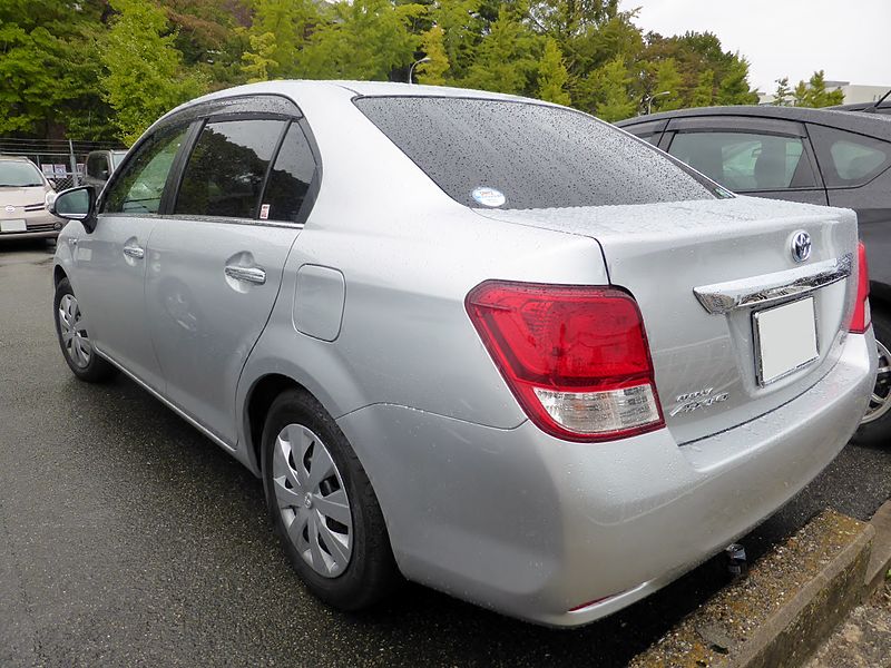 File:Toyota Corolla Axio Hybrid (NKE165) rear.JPG