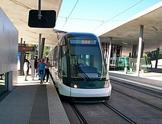 Tramway à Hœnheim Gare.