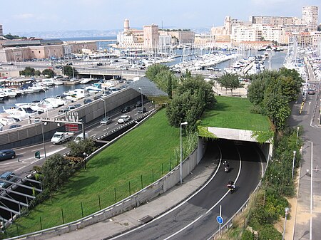 Tunnel Saint Laurent Marseille