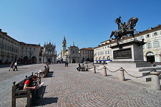 <span class="mw-page-title-main">Piazza San Carlo</span> Square in Turin, Italy