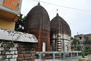 Twin Shiva temples Twin Temple - Supur - NH 2B - Birbhum 2014-06-28 5166.JPG