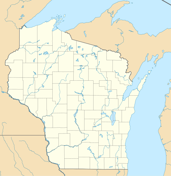 Файл:USA Wisconsin location map.svg