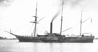 An early image of USS Michigan, circa 1860. USS Michigan early.jpg