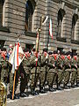 Soliders of 1st Tank Battalion of 15 Great Poland's Armoured Brigade