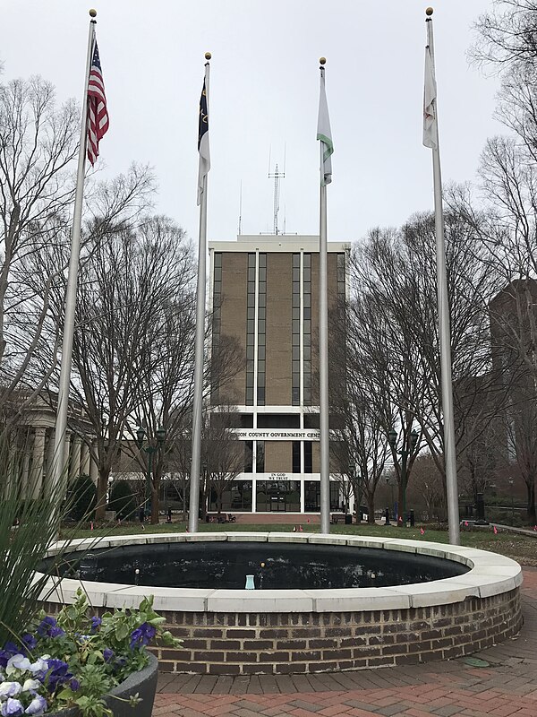 Union County Government Center in Monroe