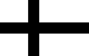 Flagge für das kurzlebige Vereinigte Baltische Herzogtum[46]