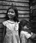 "Barn i Utuado, Puerto Rico", maj 1942